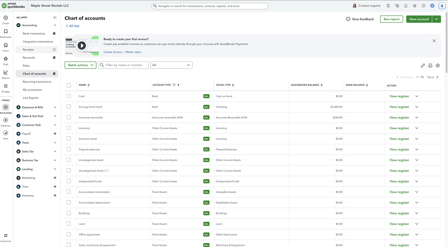 How to Set Up a Chart of Accounts in QuickBooks (StepbyStep) — Profit